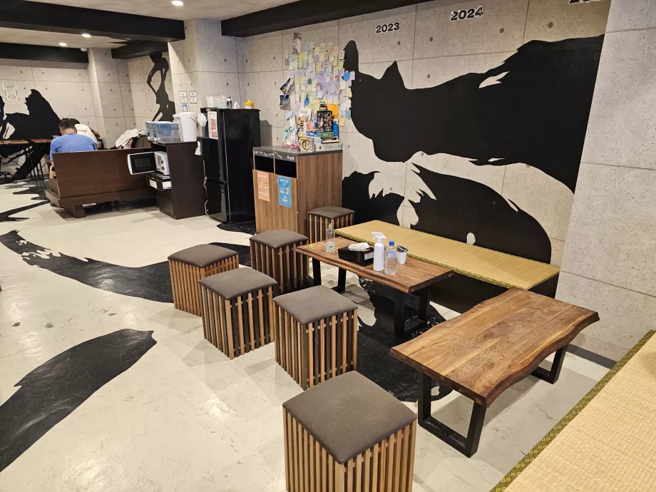 Area umum di bagian resepsionis