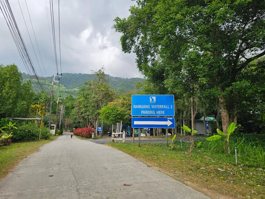 Arah Air Terjun Namuang 2