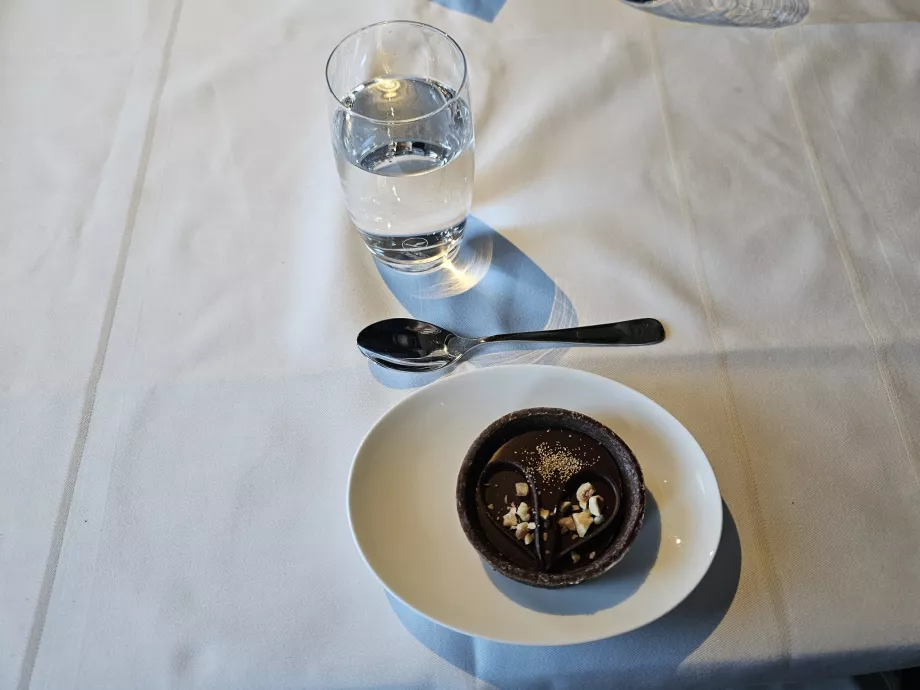 Makanan penutup sebelum mendarat