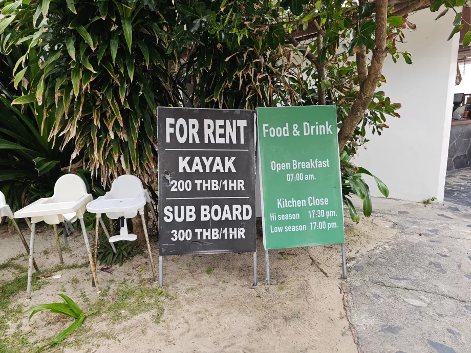 Pantai Perak, olahraga air