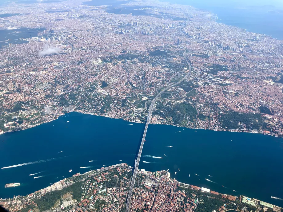 Selat Bosphorus, Istanbul, Turki
