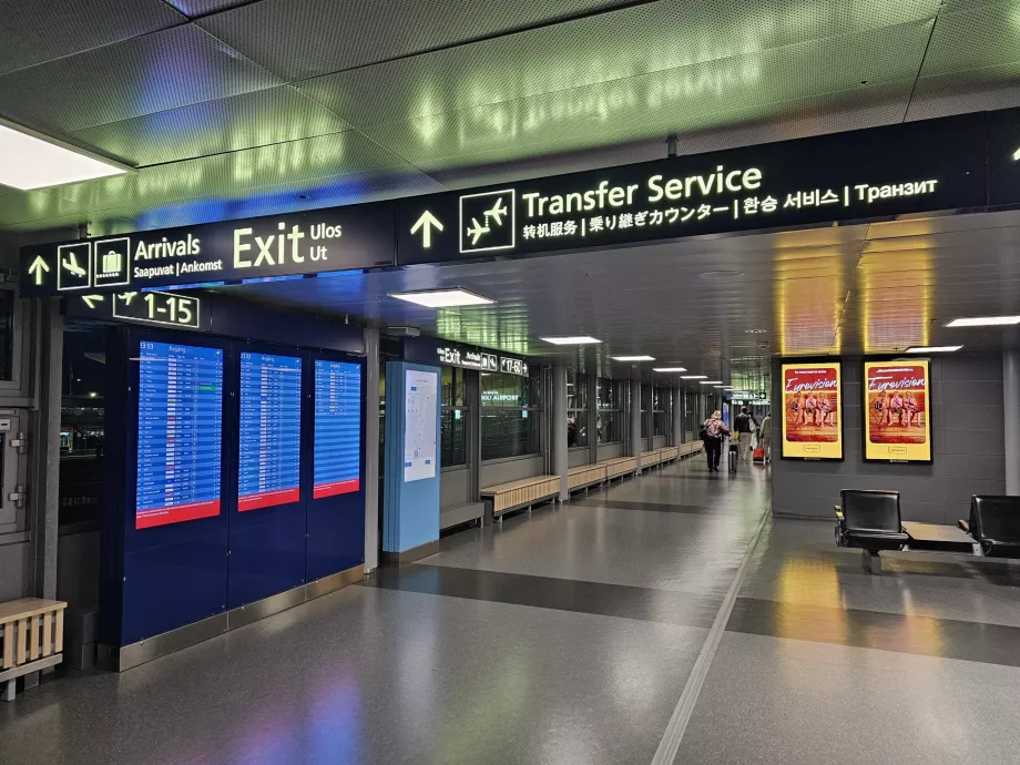 Transfer, Bandara Helsinki