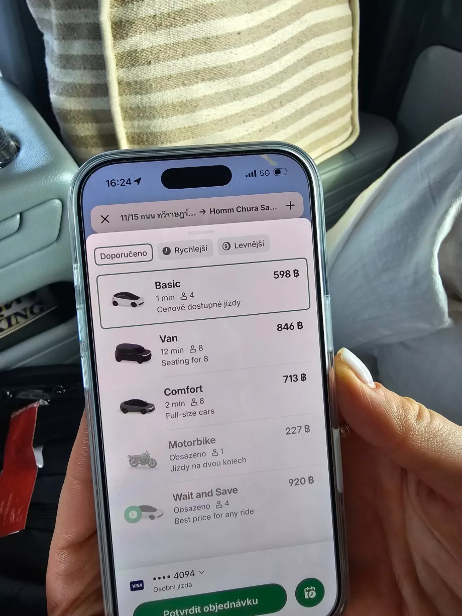 Harga baut dari dermaga ke Chaweng