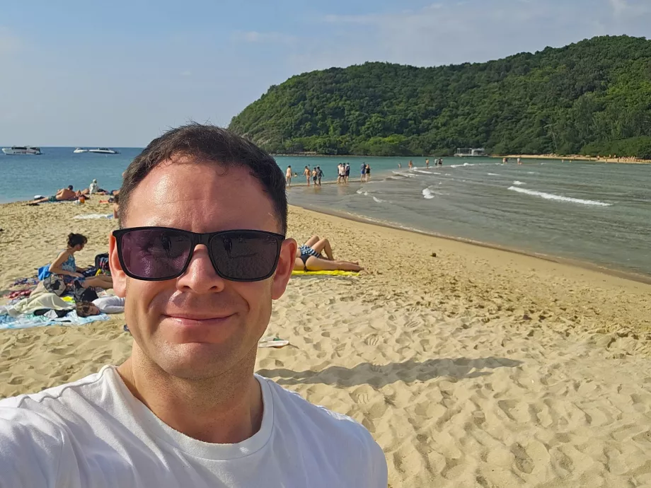 Saya di Pantai Ko Ma