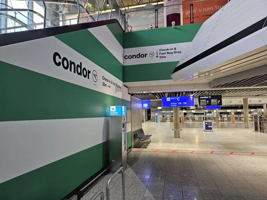 Check-in di Bandara Frankfurt