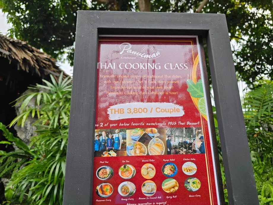 Tawaran pelajaran memasak