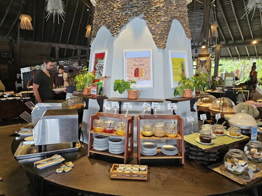 Sarapan: selai dan selai jeruk