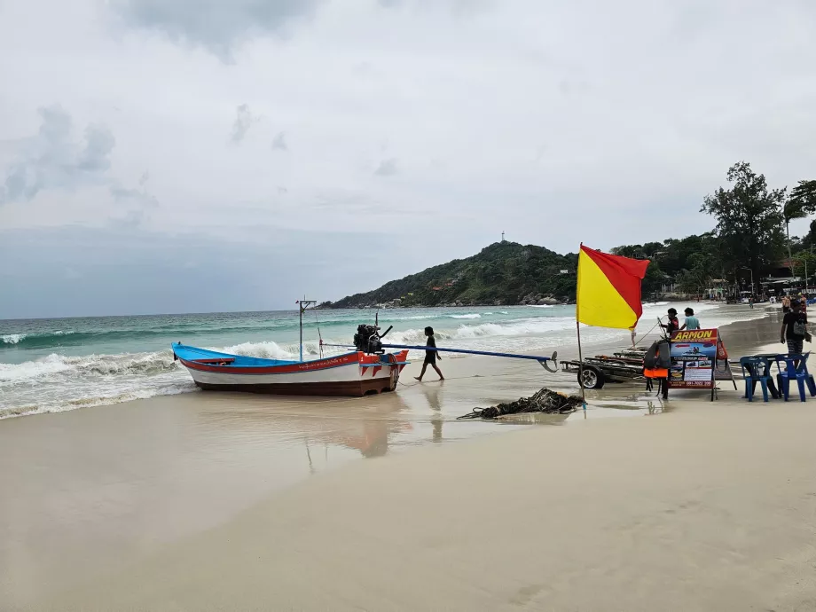 Pantai Haad Rin, taksi perahu ke pantai Haad Yuan