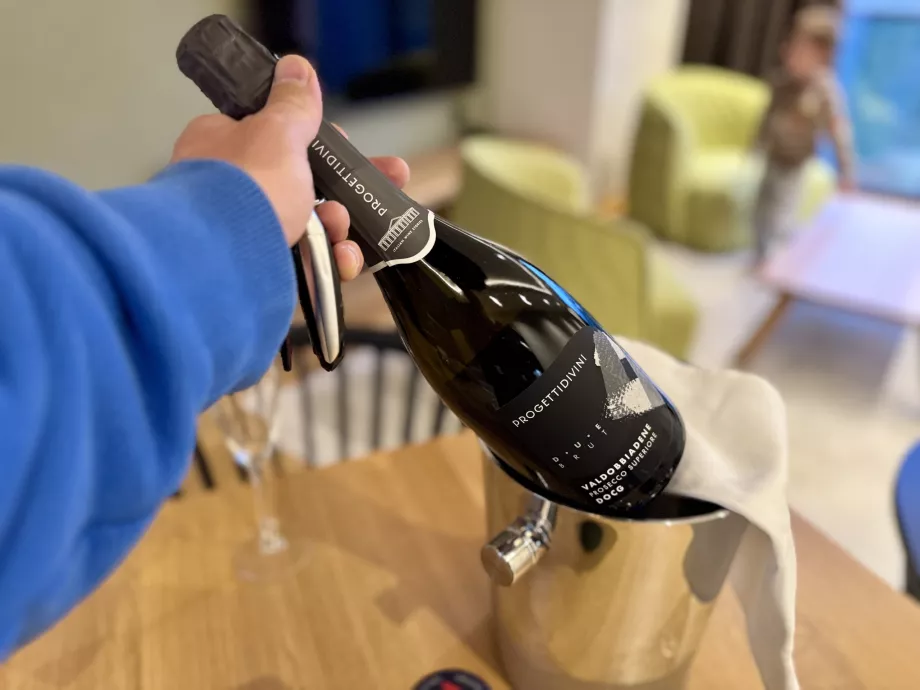 Prosecco untuk menyambut Anda