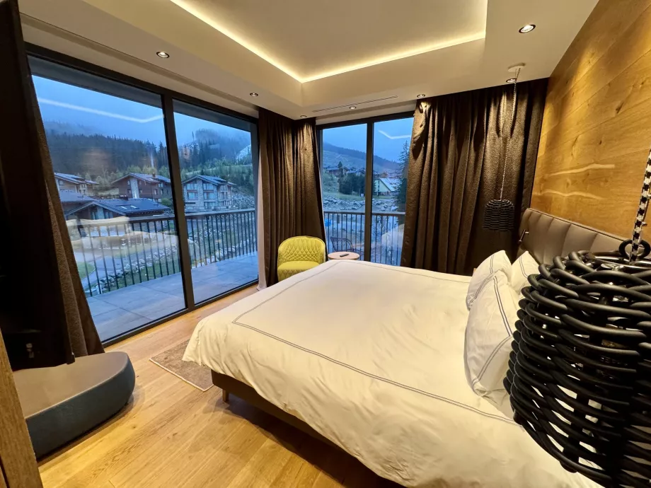 Kamar tidur dengan pemandangan panorama