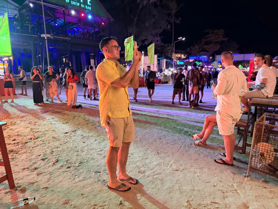 Saya di Pesta Bulan Purnama