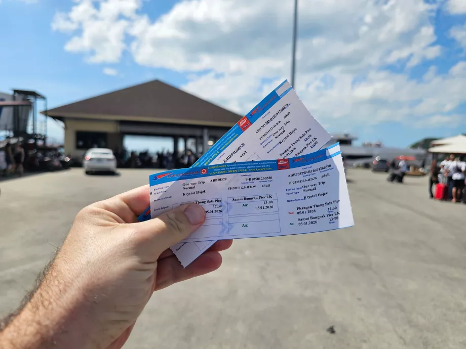 Tiket feri Koh Phangan - Koh Samui