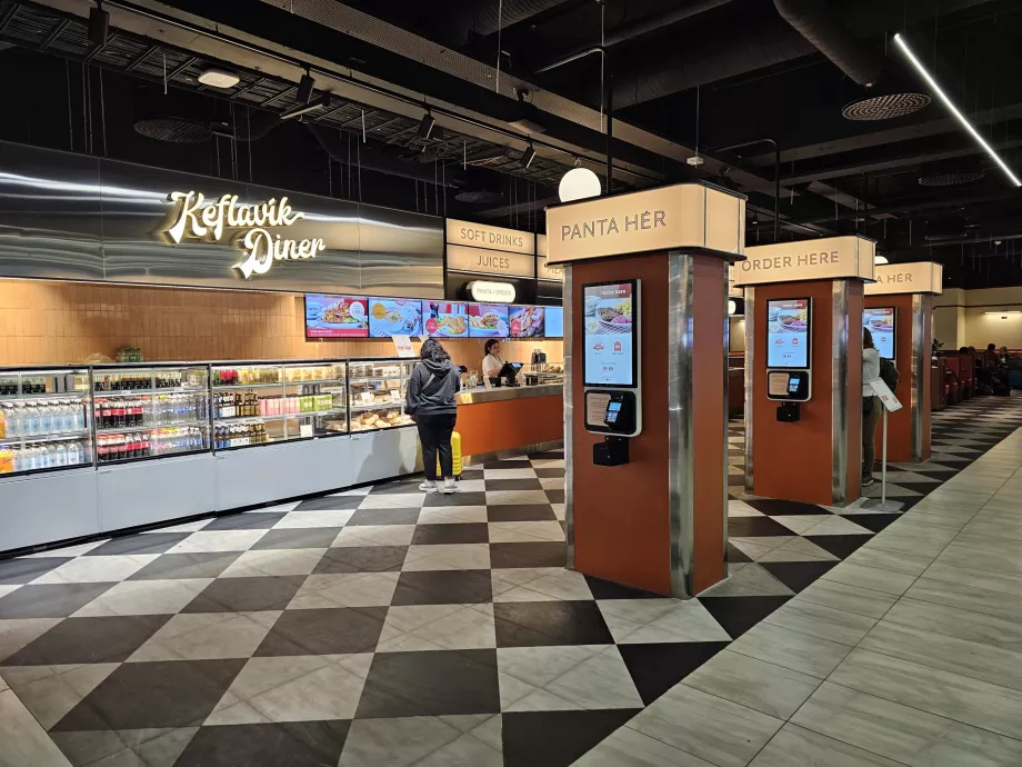 Restoran di bagian non-Schengen