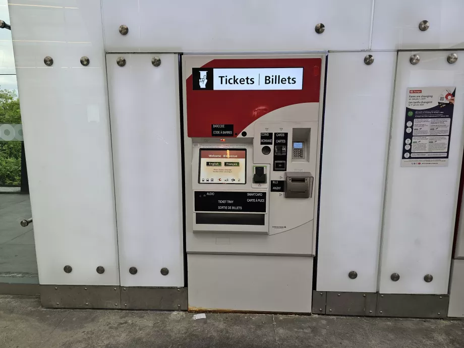 Mesin penjual tiket otomatis