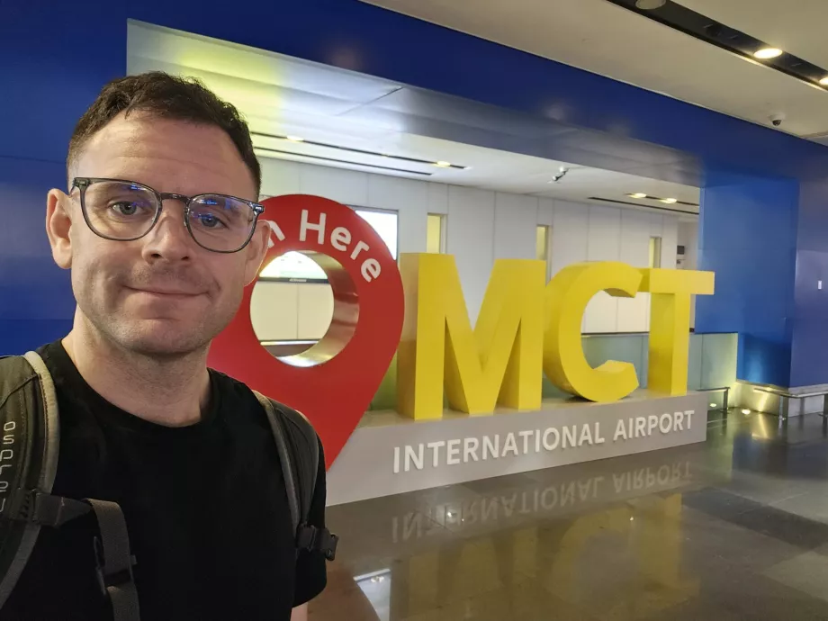 Saya di Bandara Muscat