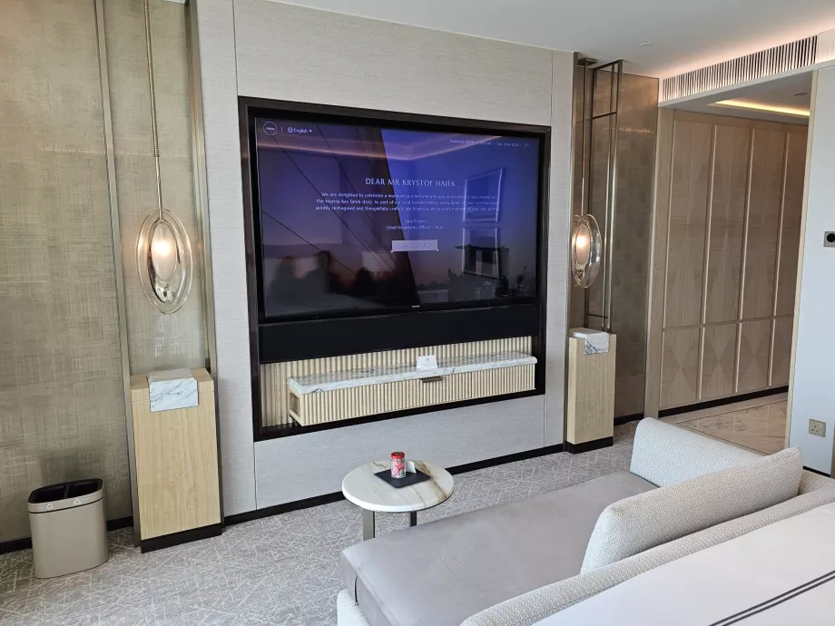 Televisi di dalam kamar