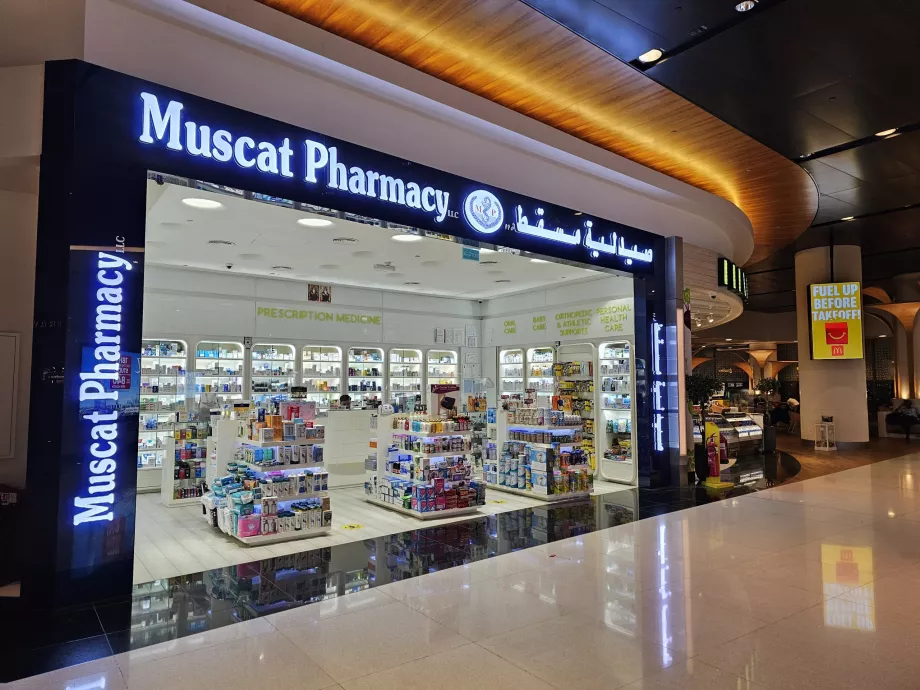 Apotek, zona transit