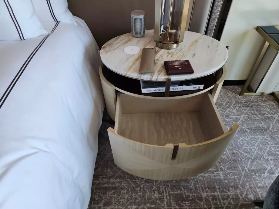 Meja samping tempat tidur