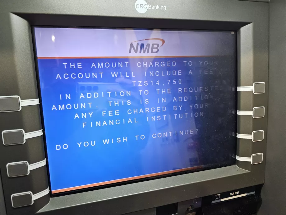 Biaya penarikan ATM