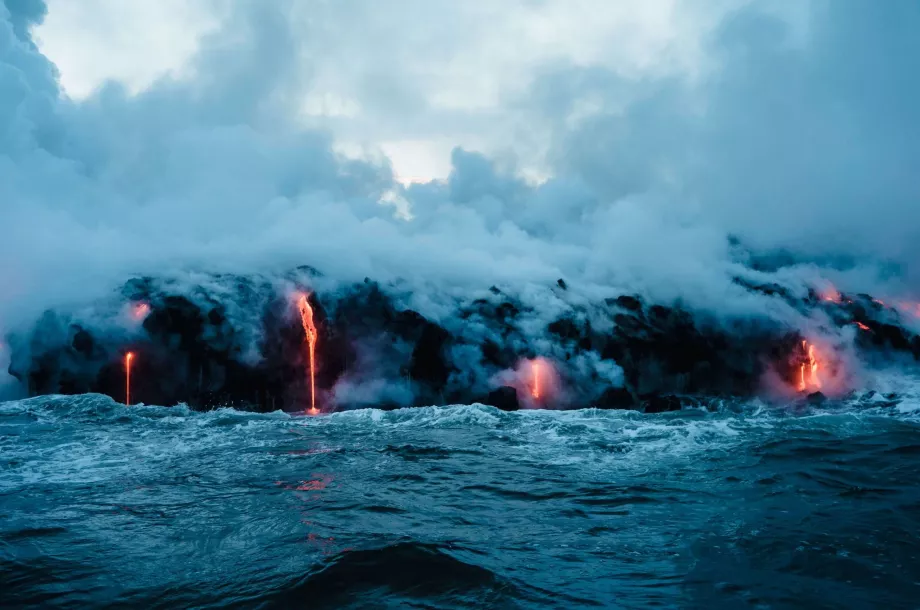 Aliran lava Pulau Besar