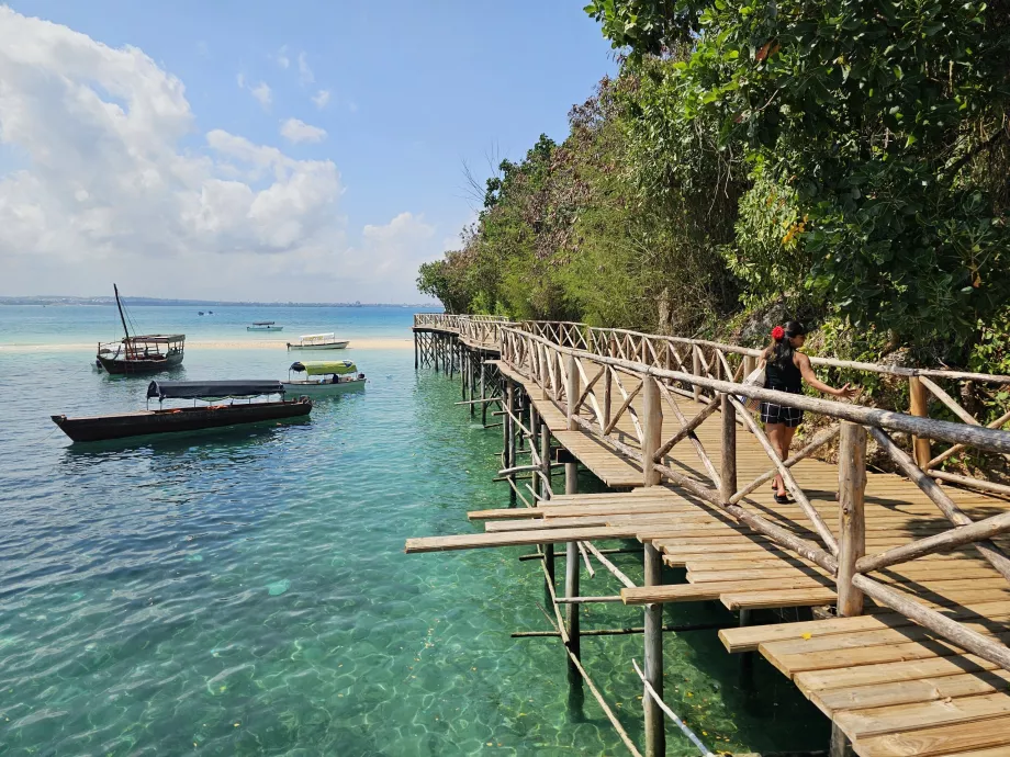 Pulau Penjara, kedatangan