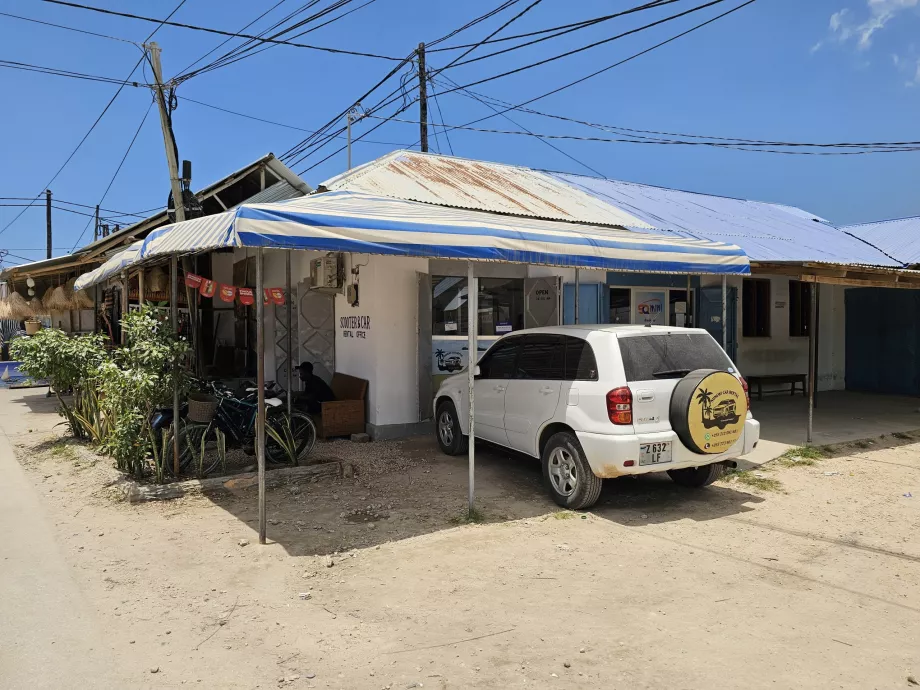 Penyewaan mobil lokal