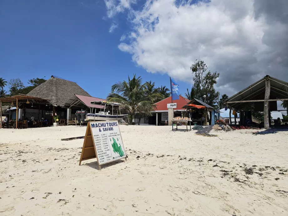 Nungwi, penawaran wisata