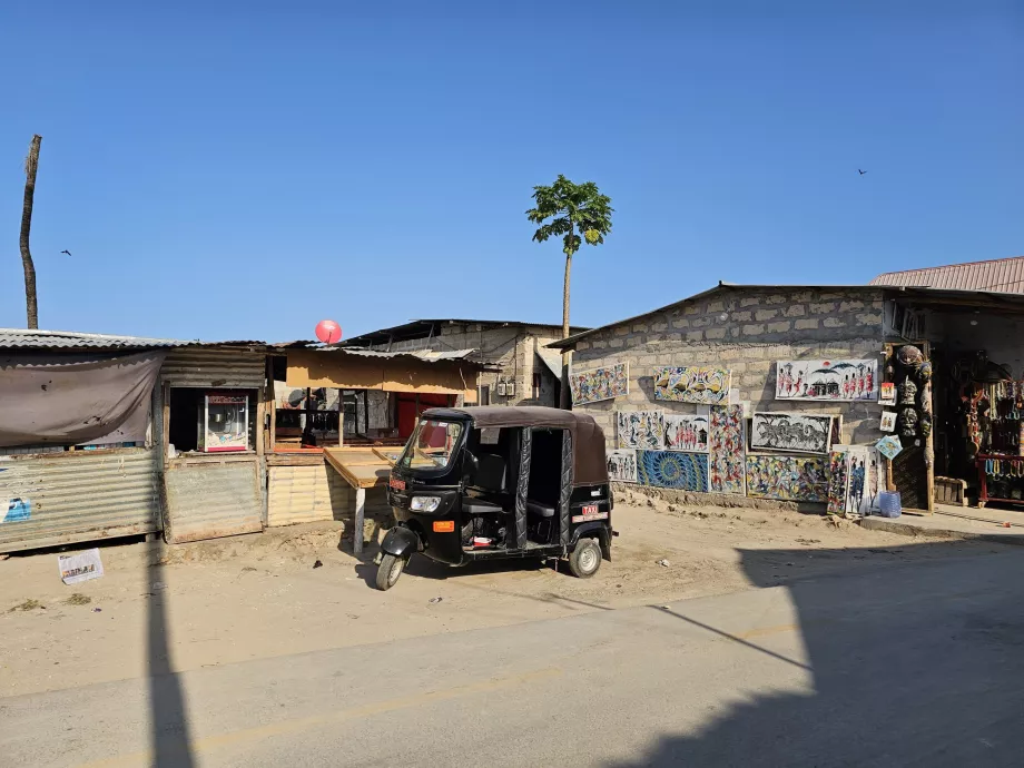 Tuk tuk di Nungwi