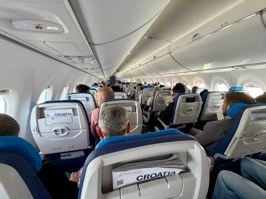 Interior Croatia Airlines