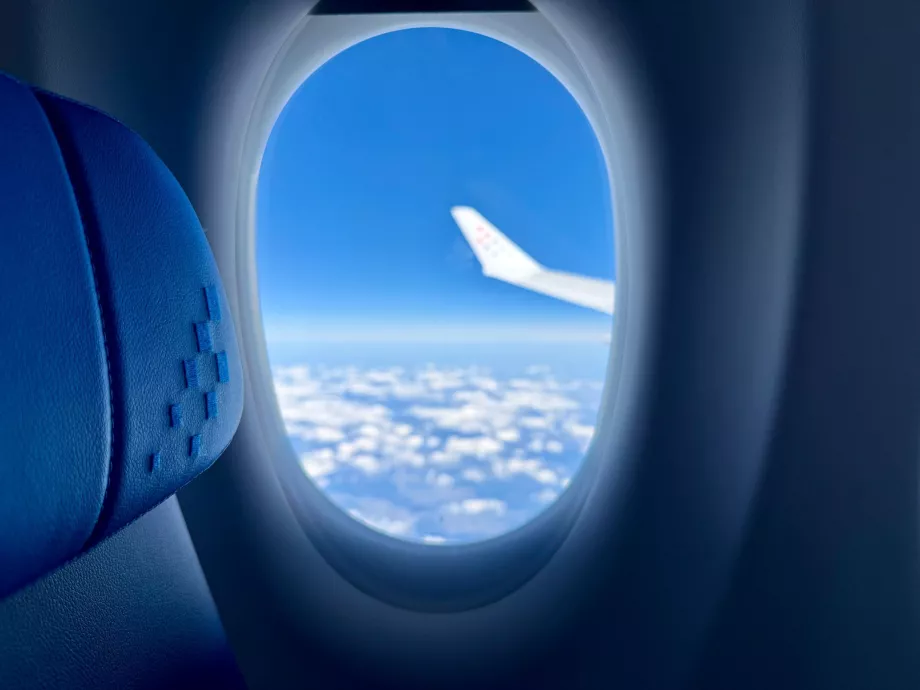 Croatia Airlines - detail kursi