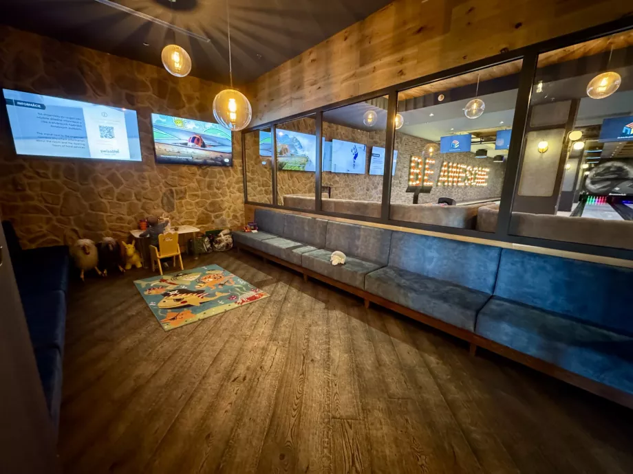 Sudut anak-anak di restoran Snowbeer