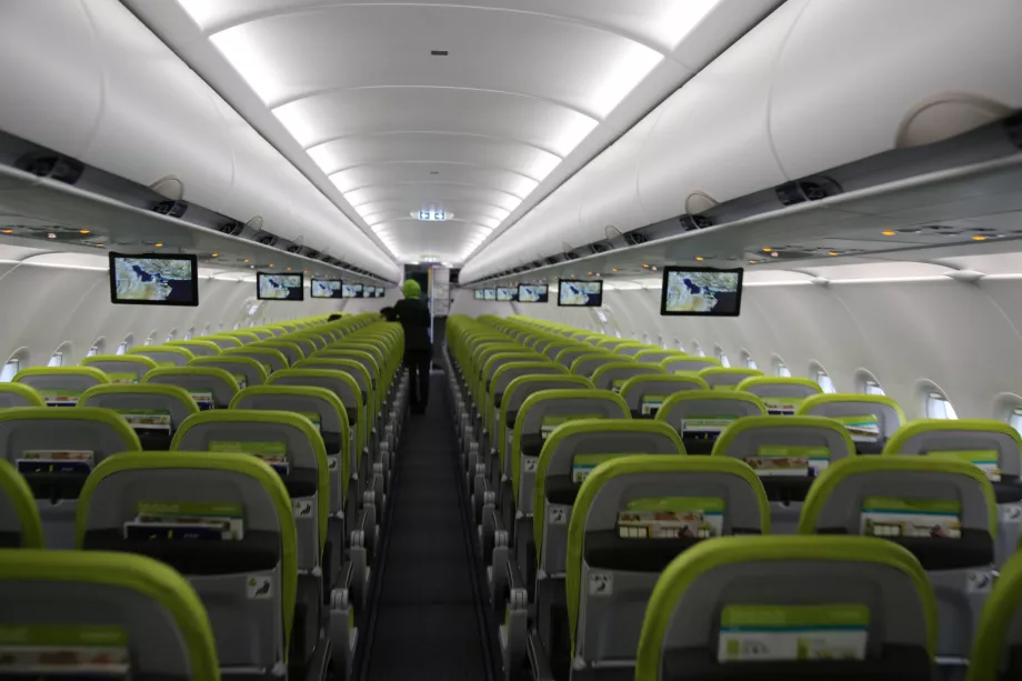 Interior A320 NEO SalamAir