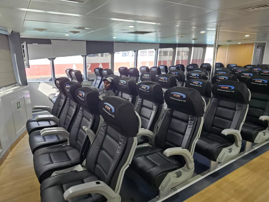 Interior katamaran