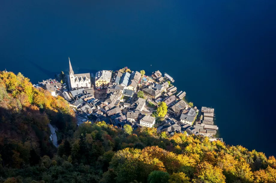Hallstatt dilihat dari Skywalk