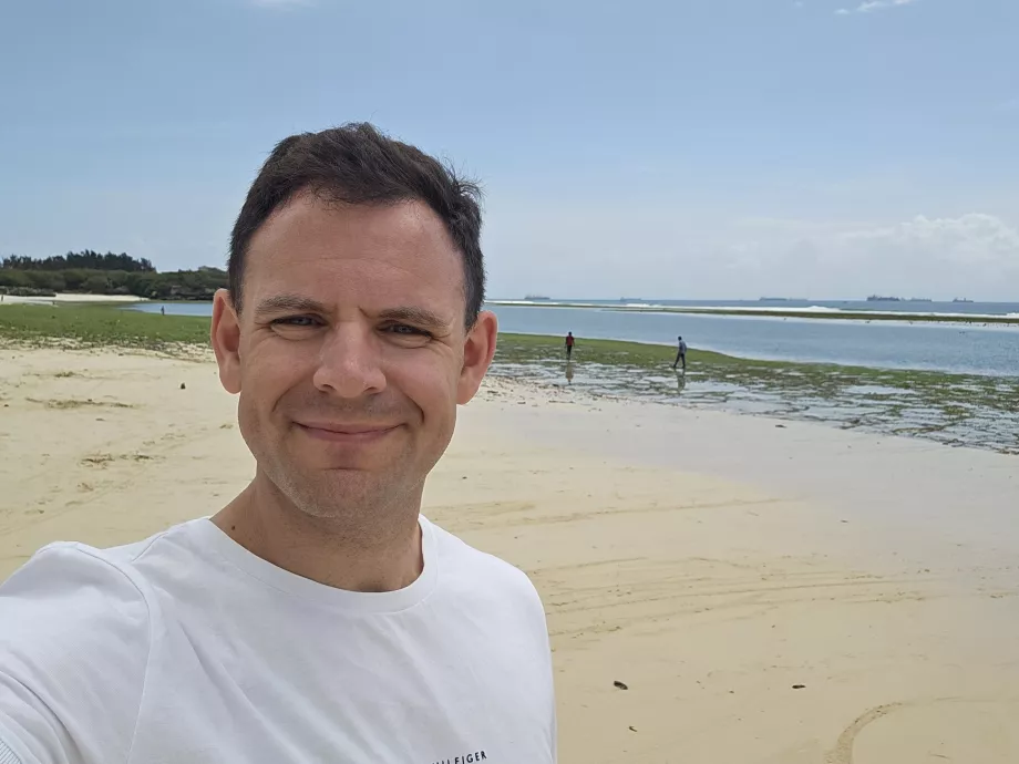 Saya di Pantai Coco