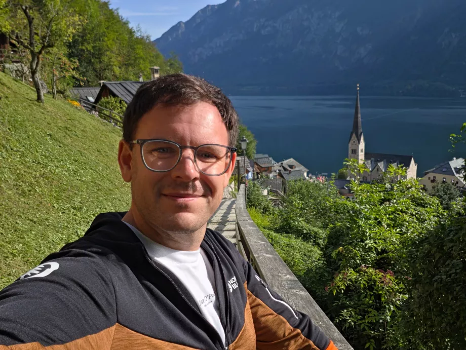 Saya di atas Hallstatt