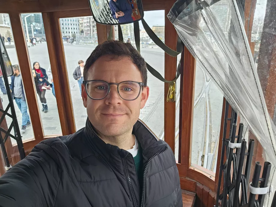 Taksim yang bersejarah - Trem Tünel