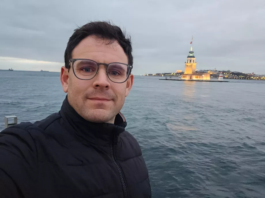 Saya di Maiden Tower - sisi Asia