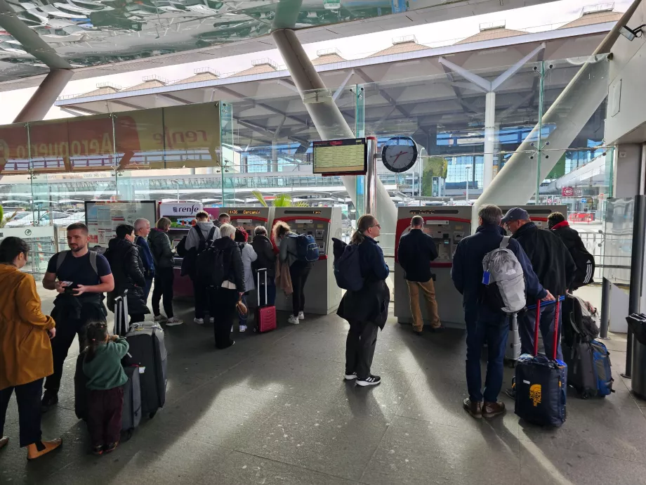 Mesin penjualan tiket RENFE