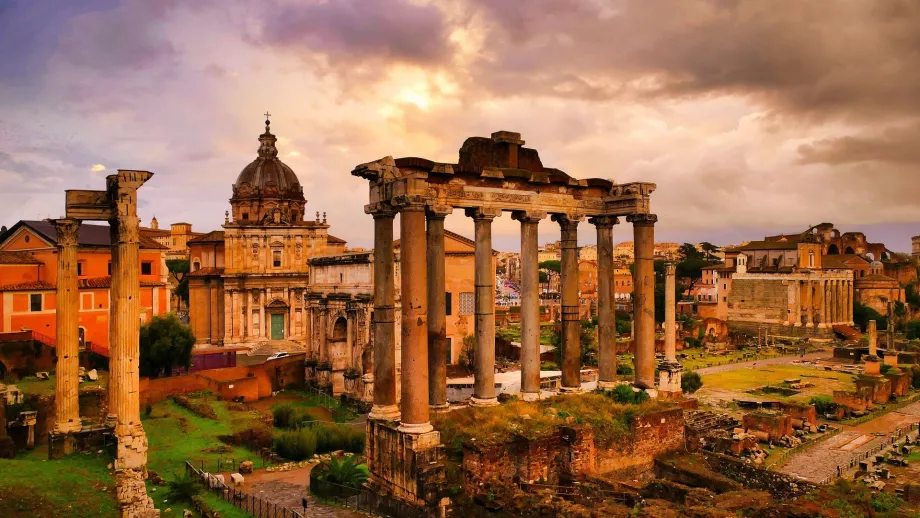 Tampilan Forum Romanum
