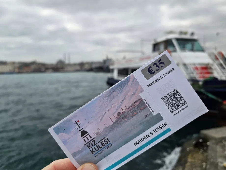 Tiket ke Menara Maiden