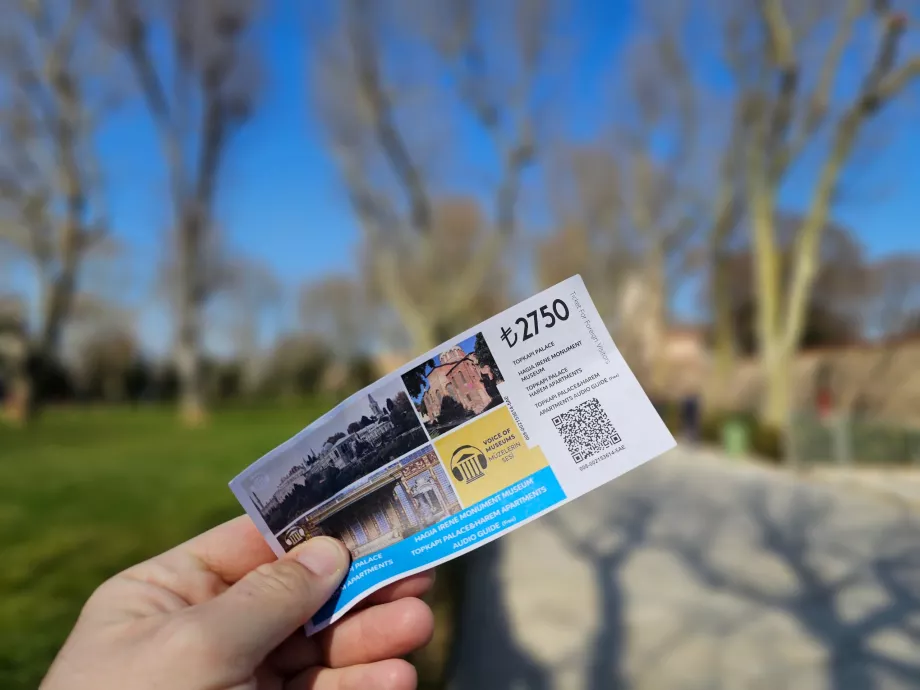 Tiket ke Istana Topkapi