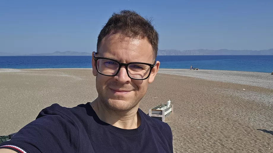Christopher di Pantai Windy