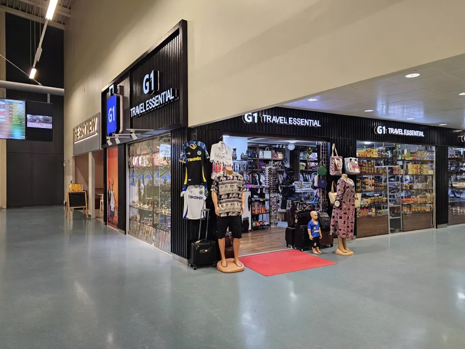 Pertokoan, area transit, Terminal 3