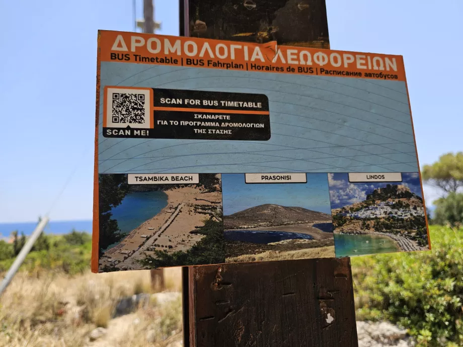 Informasi di Halte KTEL