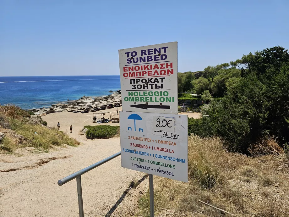 Harga kursi berjemur di dekat Kallithea Springs