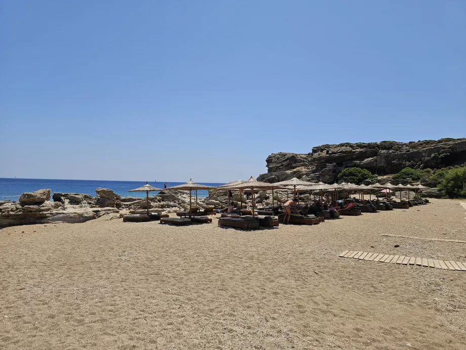 Pantai dekat Mata Air Kallithea