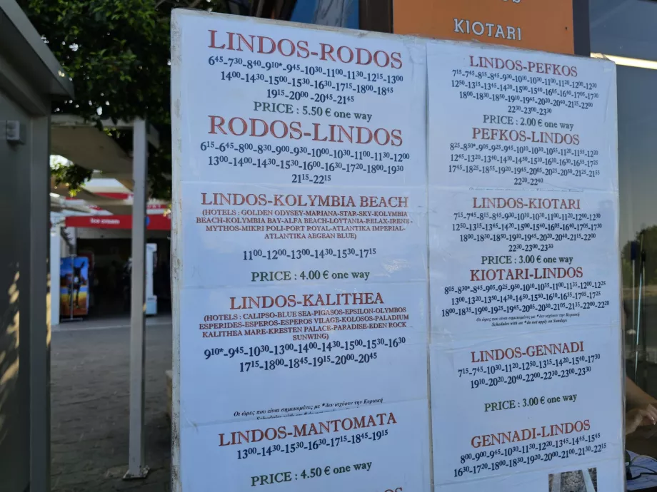 Jadwal Lindos