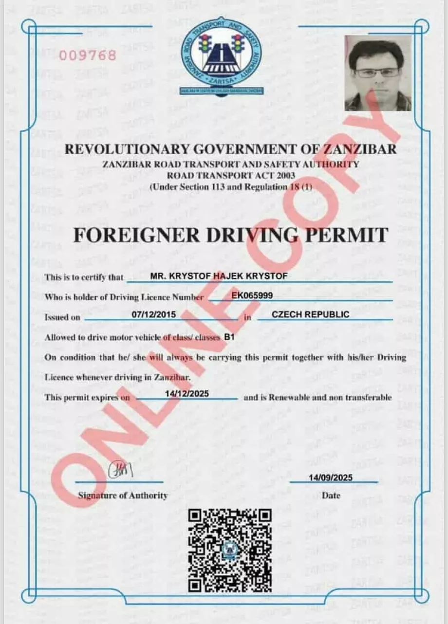 Surat Izin Mengemudi Lokal