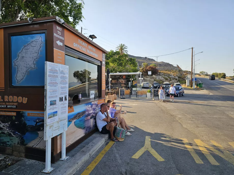 Penjualan tiket bus, Lindos